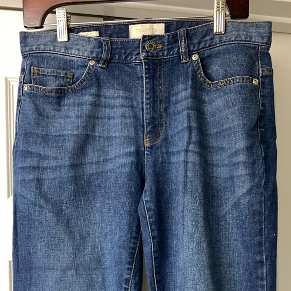 Talbots Signature Jean Capris Size 4 - Picture 2 of 7